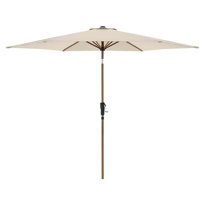 Doppler Balkonschirm rund Life Lift (Sand, Durchmesser Bespannung: 305 cm) | BAUHAUS