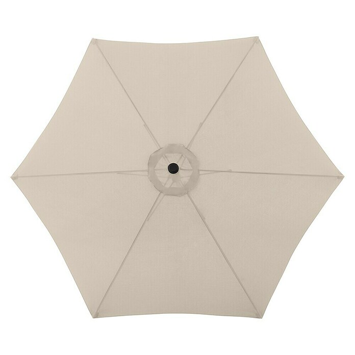 Doppler Balkonschirm rund Life Lift (Sand, Durchmesser Bespannung: 305 cm) | BAUHAUS