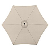 Doppler Balkonschirm rund Life Lift (Sand, Durchmesser Bespannung: 305 cm) | BAUHAUS