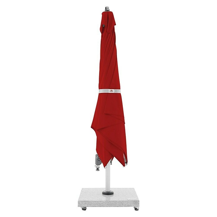 Doppler Expert Ampelschirm Expert (Rot, Bespannungsmaß (L x B): 300 x 300 cm) | BAUHAUS