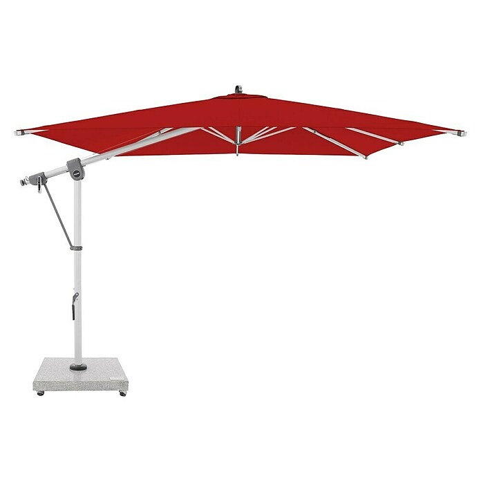 Doppler Expert Ampelschirm Expert (Rot, Bespannungsmaß (L x B): 300 x 300 cm) | BAUHAUS