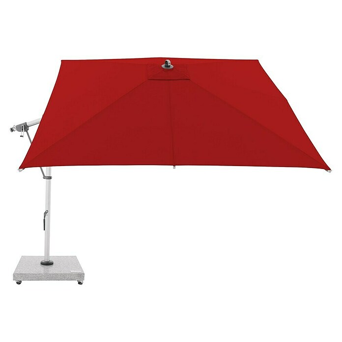 Doppler Expert Ampelschirm Expert (Rot, Bespannungsmaß (L x B): 300 x 300 cm) | BAUHAUS