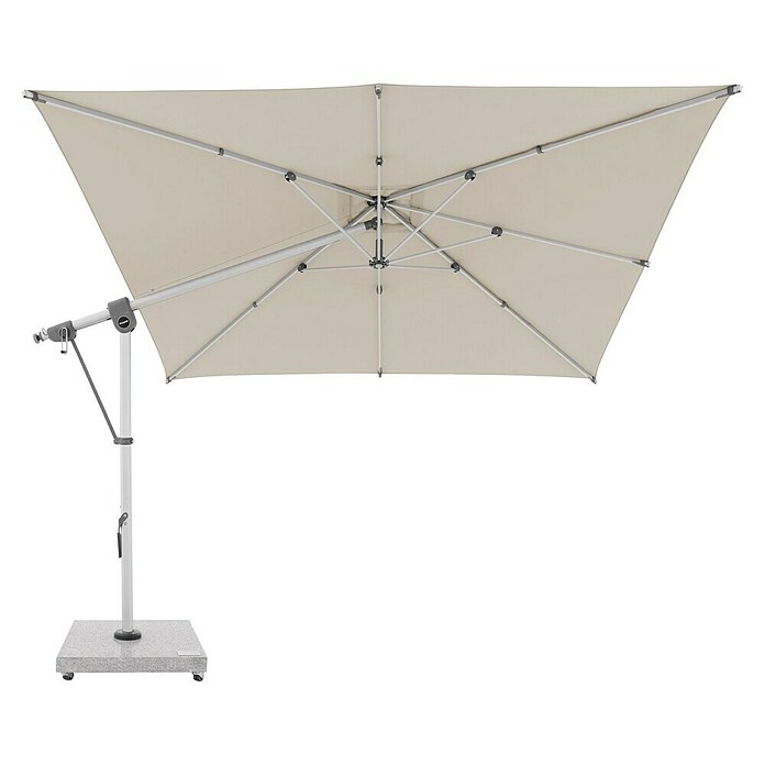 Doppler Expert Ampelschirm Expert (Natur, Bespannungsmaß (L x B): 300 x 300 cm) | BAUHAUS