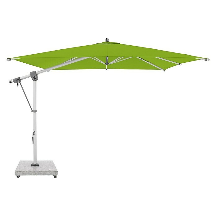 Doppler Expert Ampelschirm Expert (Smaragdgrün, Bespannungsmaß (L x B): 300 x 300 cm) | BAUHAUS