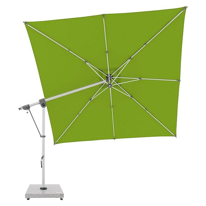 Doppler Expert Ampelschirm Expert (Smaragdgrün, Bespannungsmaß (L x B): 300 x 300 cm) | BAUHAUS