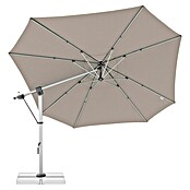Doppler Expert Ampelschirm Expert 400 Side (Sand, Durchmesser Bespannung: 400 cm) | BAUHAUS