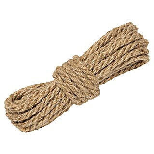 Conacord Seil (Seillänge: 5 m, Naturfaser, Durchmesser: 8 mm)