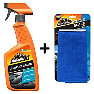 ArmorAll Čistilo za avtomobilska stekla Glass Cleaner + krpa iz mikrovlaken (500 ml)