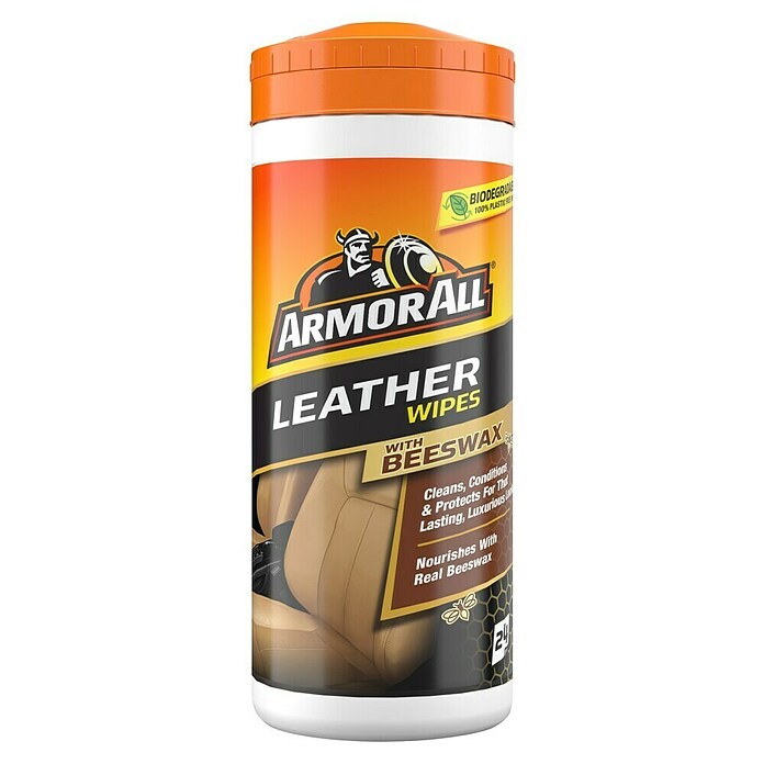 ArmorAll Čistilni robčki za usnje Leather Wipes  (20 kos) | 2750 - Reinigung, Pflege, Schmierung | BDDB - Autopflege | BDD - Autozubehör | BD - Autozubehör | B - Werkz/Masch/Maschzubeh/Auto | BAUHAUS