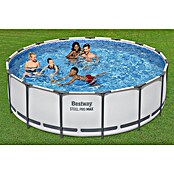 Bestway Montažni bazen Steel Pro Max  (Ø x V: 4,57 x 122 cm, Siva, 16.015 l) | Bazeni z okvirjem | Montažni bazeni | Vrtni bazeni | Bazeni | Vrt in prosti čas | Izdelki | BAUHAUS