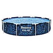 Bestway Bazen sa čeličnim okvirom Steel Pro  (Ø x V: 305 x 66 cm, Plava, 4.062 l) | BAUHAUS