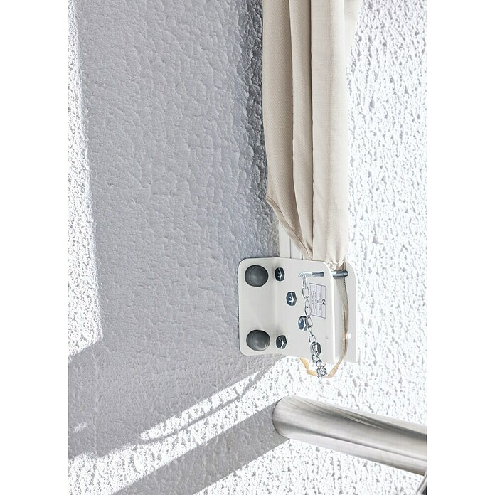 Sunfun Balkonfächer (Beige, 1,4 x 1,4 m)