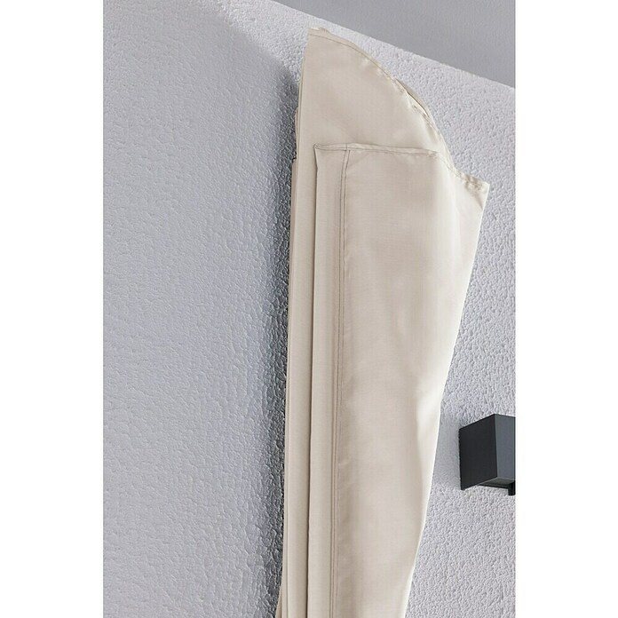 Sunfun Balkonfächer (Beige, 1,4 x 1,4 m)