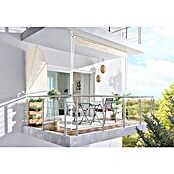Sunfun Balkonfächer (Beige, 1,4 x 1,4 m)