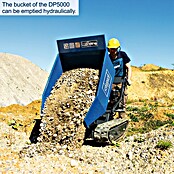 Scheppach Prekucnik z verigo DP 5000  (Na motorni pogon, Prostornina: 125 l, Nosilnost izdelka: 500 kg) | Demperji in gosenični demperji | Motorne samokolnice | Samokolnice | Gradbeni stroji in oprema | Orodja in stroji | Izdelki | BAUHAUS