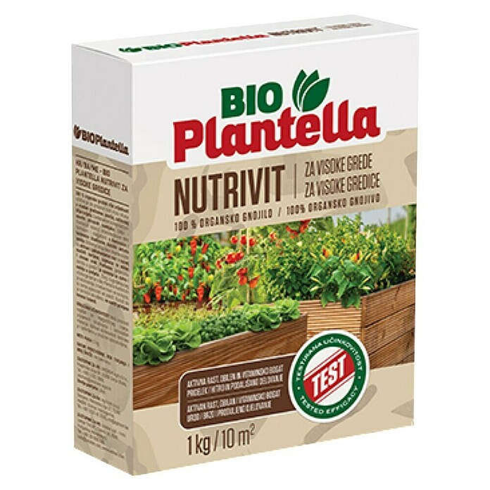 Plantella Gnojilo za visoke grede Nutrivit  (1 kg, Maksimalna površina pokrivanja: 10 m²) | 7512 - Gartendünger organisch | IAHC - Dünger | IAH - Dünger / Pflanzenschutz | IA - Gartenhartware | I - Stadtgarten | BAUHAUS