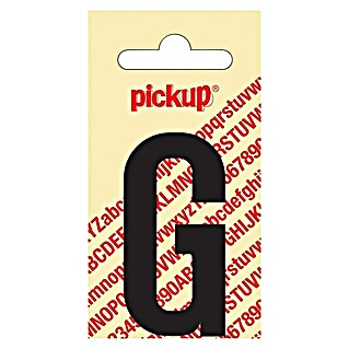 Pickup Etiqueta adhesiva (Motivo: G, Negro, Altura: 60 mm)