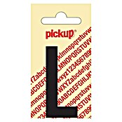 Pickup Etiqueta adhesiva (Motivo: L, Negro, Altura: 60 mm)