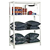 Simonrack Simonclassic Estantería metálica Advantage Superplus (Al x An x Pr: 150 x 110 x 30 cm, Capacidad de carga por balda: 75 kg, Número de baldas: 4 ud., Atornillado, Galvanizado) | BAUHAUS