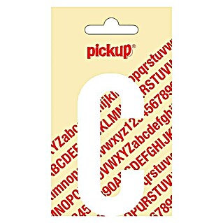Pickup Etiqueta adhesiva (Motivo: C, Blanco, Altura: 90 mm)