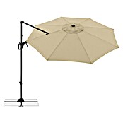 Doppler Ampelschirm rund Life 310 Side (Sand, Durchmesser Bespannung: 310 cm) | BAUHAUS