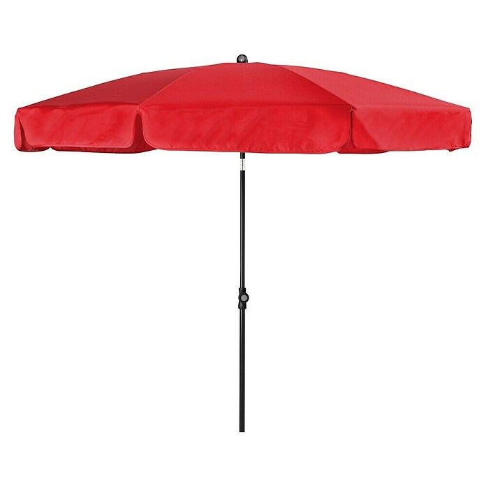 Doppler Sunline Balkonschirm rund Neo (Farbe Bespannung: Rot, Durchmesser Bespannung: 200 cm) | BAUHAUS