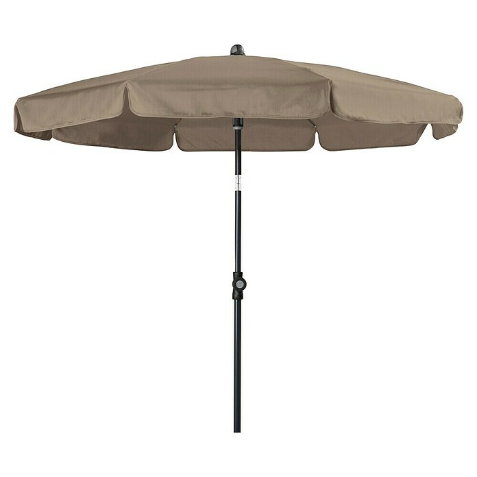 Doppler Sunline Balkonschirm rund Neo (Farbe Bespannung: Greige, Durchmesser Bespannung: 150 cm) | BAUHAUS