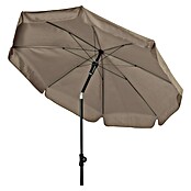 Doppler Sunline Balkonschirm rund Neo (Farbe Bespannung: Greige, Durchmesser Bespannung: 150 cm) | BAUHAUS