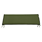 Doppler Bankauflage Life (4-er Bank, L x B x H: 180 x 45 x 4 cm, Polyester, Moosgrün) | BAUHAUS