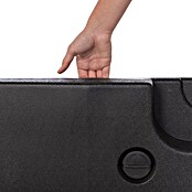 Derby Beschwerplatte 2-er Set (L x B x H: 52 x 52 x 10 cm, Anthrazit, Kunststoff) | BAUHAUS