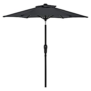 Doppler Balkonschirm rund Life Lift (Anthrazit, Durchmesser Bespannung: 180 cm)