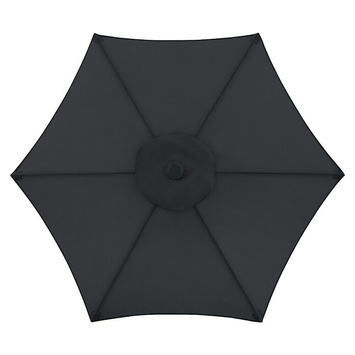 Doppler Balkonschirm rund Life 180 Lift (Anthrazit, Durchmesser Bespannung: 185 cm) | BAUHAUS