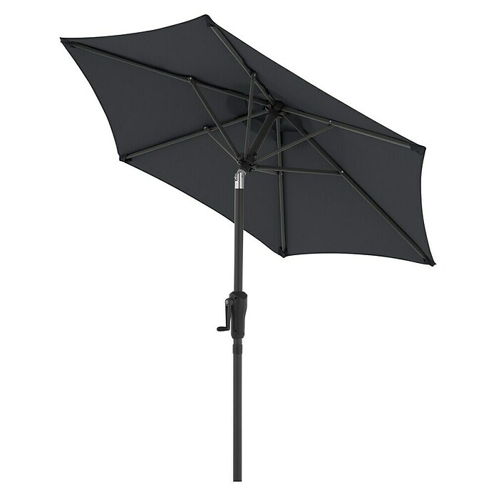 Doppler Balkonschirm rund Life 180 Lift (Anthrazit, Durchmesser Bespannung: 185 cm) | BAUHAUS