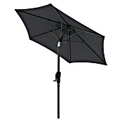 Doppler Balkonschirm rund Life 180 Lift (Anthrazit, Durchmesser Bespannung: 185 cm) | BAUHAUS
