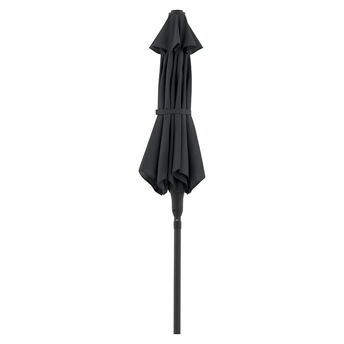 Doppler Balkonschirm rund Life 180 Lift (Anthrazit, Durchmesser Bespannung: 185 cm) | BAUHAUS