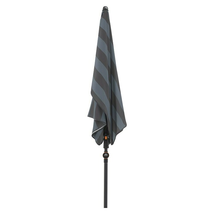 Doppler Balkonschirm myZone (Anthrazit gestreift, Bespannungsmaß (L x B): 125 x 190 cm) | BAUHAUS