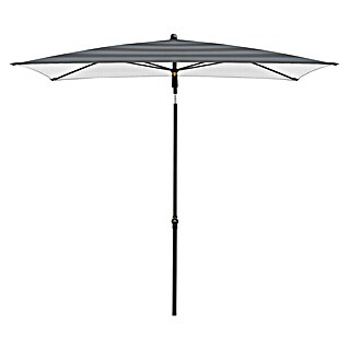 Doppler Balkonschirm MyZone (Grau gestreift, Bespannungsmaß (L x B): 195 x 125 cm)