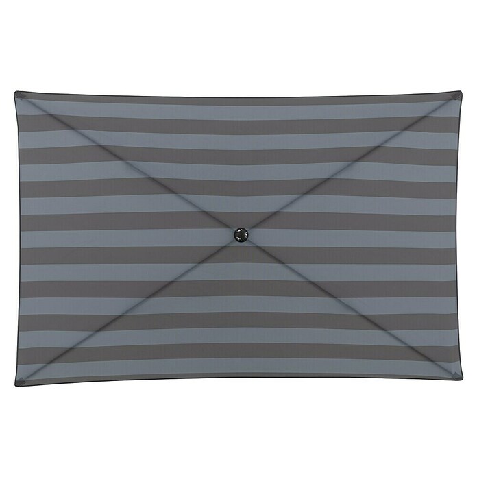 Doppler Balkonschirm myZone (Anthrazit gestreift, Bespannungsmaß (L x B): 125 x 190 cm) | BAUHAUS