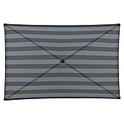 Doppler Balkonschirm myZone (Anthrazit gestreift, Bespannungsmaß (L x B): 125 x 190 cm) | BAUHAUS