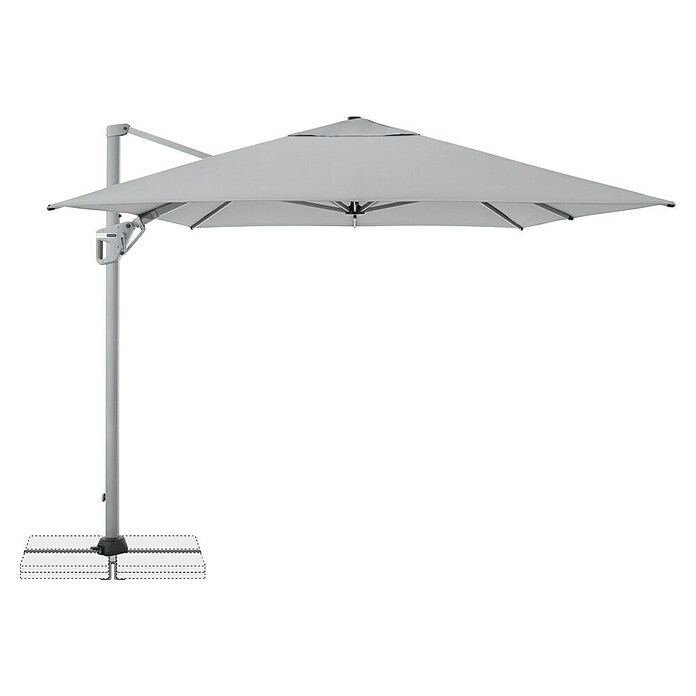 Doppler Ampelschirm Active Neo Side (Hellgrau, Bespannungsmaß (L x B): 260 x 350 cm) | BAUHAUS