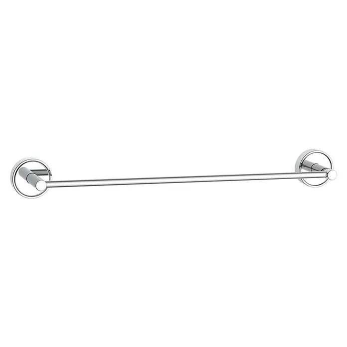 Toallero de barra Fusión - 50 cm, Cromo - Toallero de cromo pulido para baño.