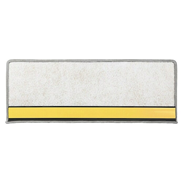 Stufenmatte Kalkutta (65 x 23,5 cm, Silber, Rechteck) | BAUHAUS