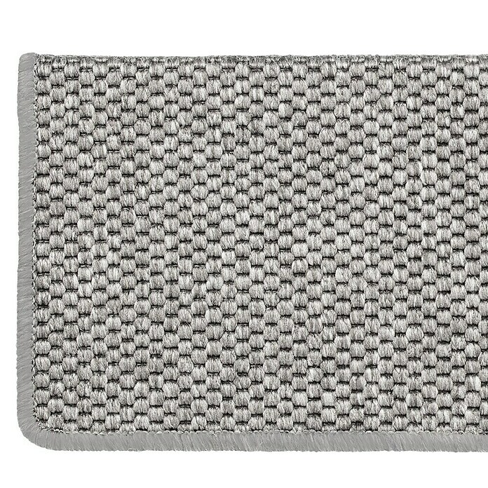 Stufenmatte Kalkutta (65 x 23,5 cm, Silber, Rechteck) | BAUHAUS