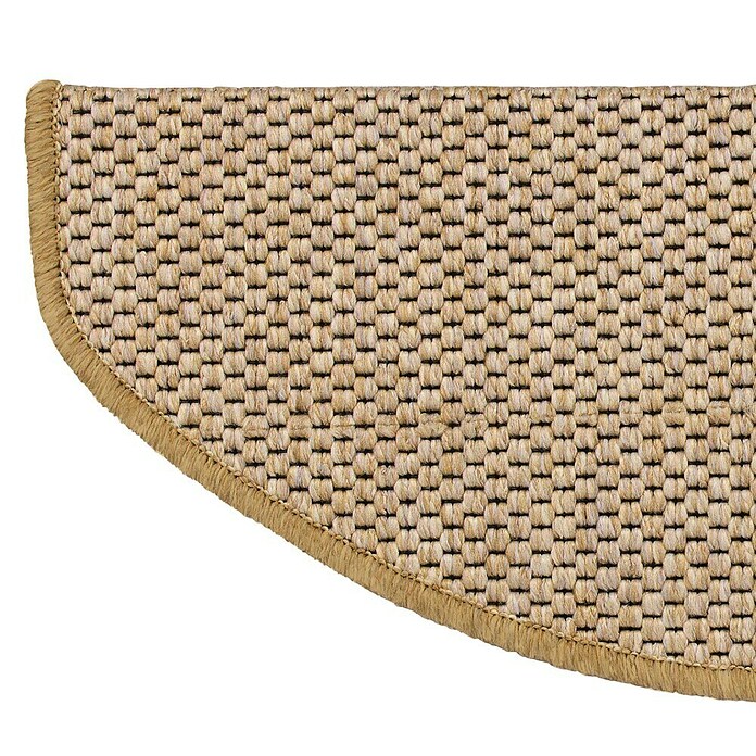 Stufenmatte Kalkutta (65 x 23,5 cm, Natur, Halbrund) | BAUHAUS