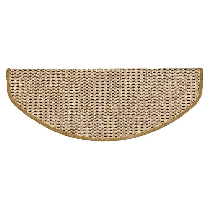 Stufenmatte Kalkutta (65 x 23,5 cm, Natur, Halbrund) | BAUHAUS