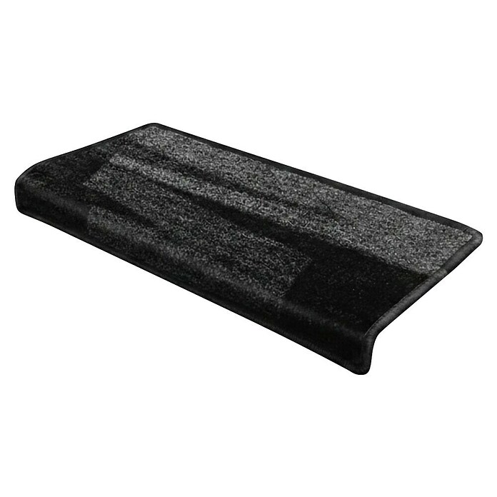 Stufenmatte Veneto (65 cm x 23,5 cm x 8,5 mm, Schwarz, Rechteck) | BAUHAUS