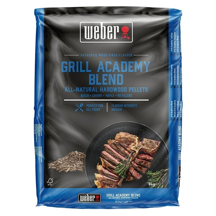 Weber Holzpellets Grill Academy Mischung (8 kg) | BAUHAUS