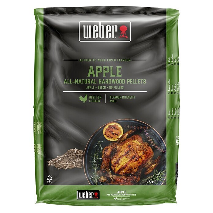 Weber Holzpellets Apfelholz (8 kg) | BAUHAUS