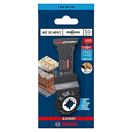 Bosch Expert Tauchsägeblatt Multimax AIZ 32 APLIT (Breite: 32 mm, Stahl)