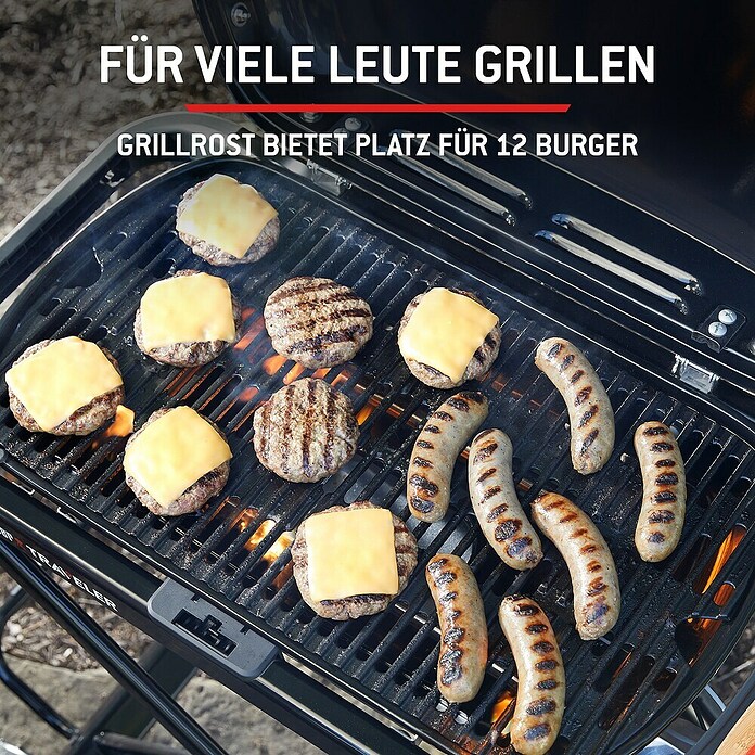 Weber Gasgrill Traveler (Grillfläche (B x T): 63 x 34 cm, 3,8 kW, Anzahl Brenner: 1 Stk.) | BAUHAUS